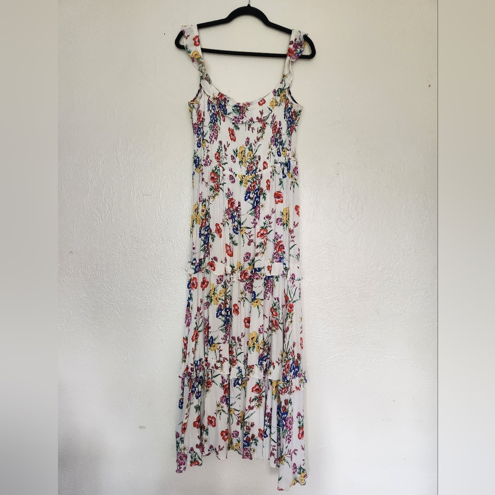 Express Floral Dress L - Picture 2 of 4
